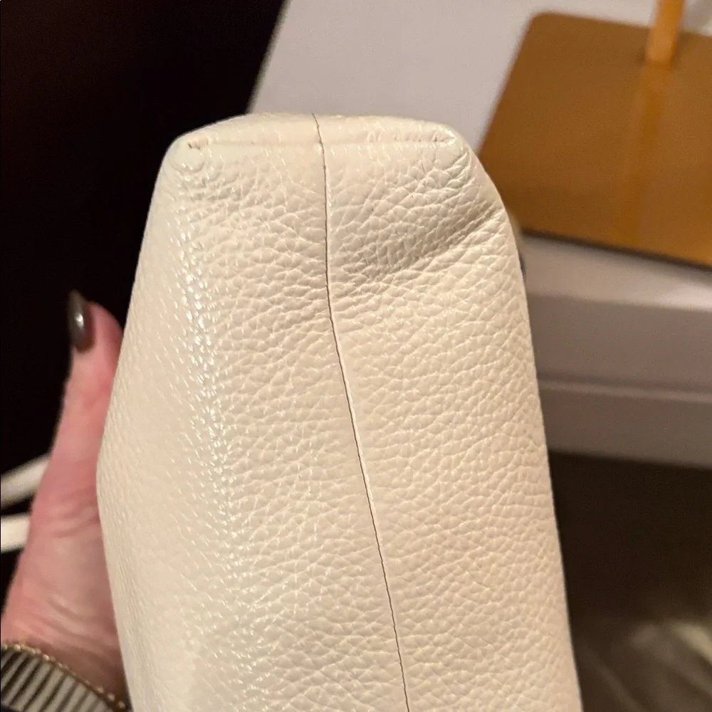Coach Cream leather file Crossbody Bag A2081-91167